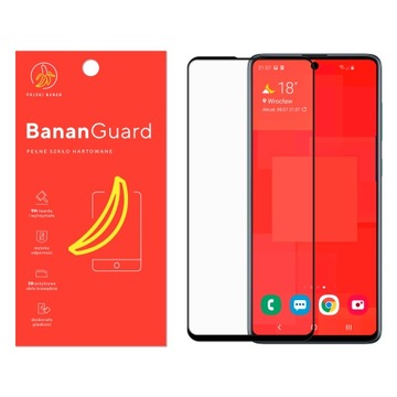 Szkło hartowane 5D BananGuard pełne do Samsung Galaxy A71