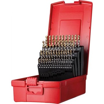 Zestaw wierteł 51 szt. 1-6 mm x0,1 A002 w pudelku 118G typ N 4xD Dormer