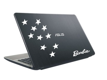 Наклейки Barbie Stars для велосипедного шлема, скутера 24-B РАЗЛИЧНЫХ ЦВЕТОВ