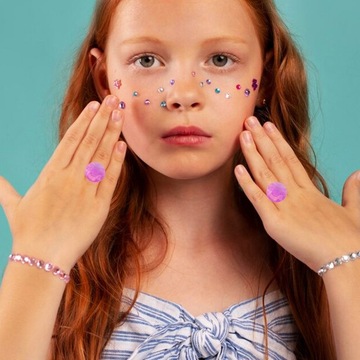 PIERŚCIONEK DECORATE KIDS ZABAWKI PIERŚCIONKI DLA DZIEWCZYN 114 SZT