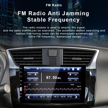 Samochodowy odbiornik stereo 1 Din Radio samochodowe, 9-calowy ekran