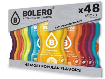 BOLERO 48pcs MIX OF THE BEST TASTES FOR SODASTREAM