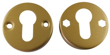 BISZKOPT ROZETA DOLNA ZŁOTA WKŁADKA KLAMKA