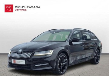 Skoda Superb III Kombi Plug-In Hybrid 1.4 TSI Plug-In-Hybrid 218KM 2021 Skoda Superb 1.4IV 218KM Plug-in Hybrid DSG SportlinePakiety Bezwypadek Al