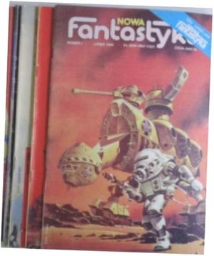 Nowa Fantastyka nr 1-6 z 1990 roku