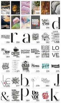 Постер B2 50x70 см Цветок Природа Весна Зеленый УЗОР