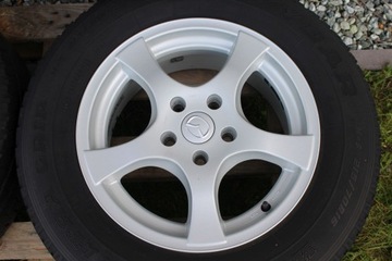 KOLA ZIMNÍ MAZDA TRIBUTE FORD ESPACE 215/70R16 RÁFKY JAKO NOVÉ