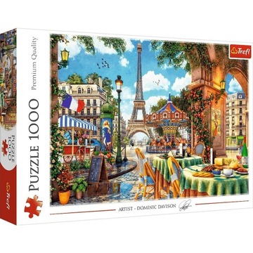 Puzzle 1000 el. Paryski poranek -TREFL