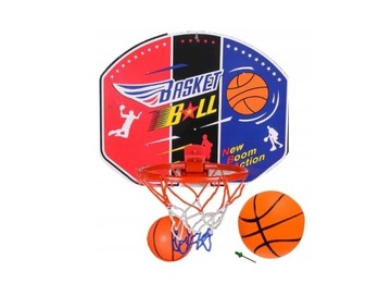 KOSZ DO KOSZYKÓWKI MINI TABLICA PIŁKA I POMPKA koszykówka