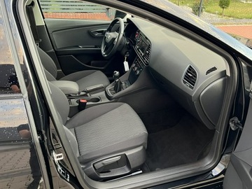 Seat Leon III Hatchback 1.6 TDI CR 105KM 2014 Seat Leon Opłacony Dwustrefowy klimatronic, zdjęcie 6