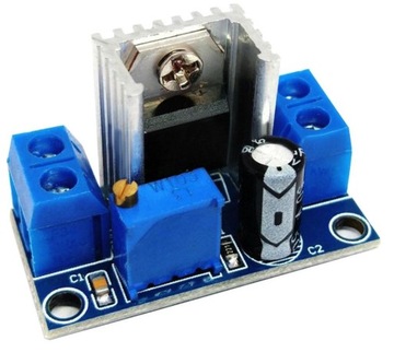 Moduł Stabilizatora LM317 Regulowany 1,2-37V 0,1A