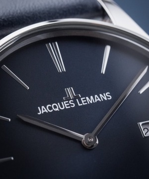 Zegarek męski Jacques Lemans London Skóra naturalna