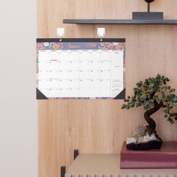 2024 Настенный планировщик Блокнот Съемный подвесной