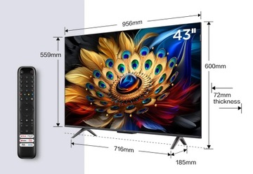 TCL 43C655 LED-телевизор 43 дюйма