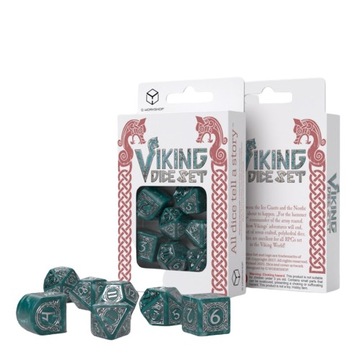 Komplet kości RPG Wikińskie Modern - Mjolnir