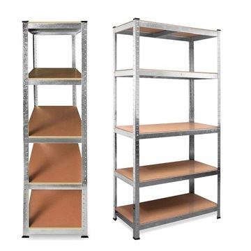 REGAŁ MAGAZYNOWY METALOWY CYNKOWANY KABINA 200x100x50CM 3W1