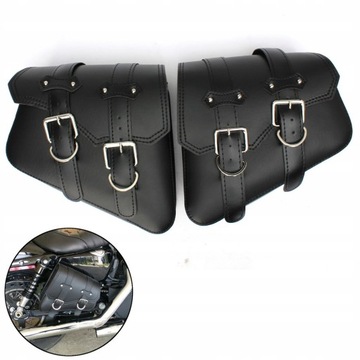 ПАРА МОТОЦИКЛОВЫХ СУМОК ИЗ ИСКУССТВЕННОЙ КОЖИ