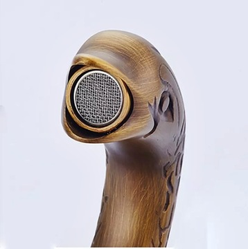 SWAN Смеситель для умывальника напольный ANTIQUE BRASS LUXURY