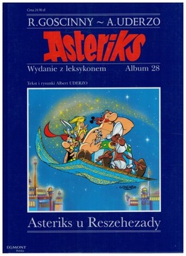 Komiks Asteriks 28 U Reszehezady twar z leksykonem