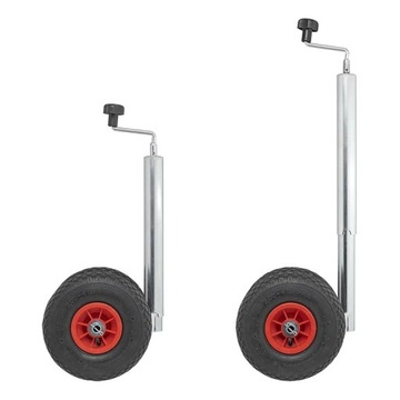 Маневренное опорное колесо, двойное, два колеса, 48 мм, для бездорожья.