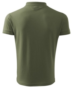 Myśliwska koszulka polo khaki wz LIŚCIE DĘBU - 3XL