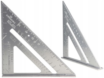 ALUMINIOWY KĄTOWNIK STOLARSKI BUDOWLANY 185 mm