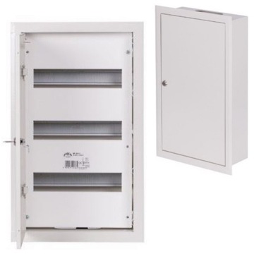 Rozdzielnica podtynkowa skrzynka elektryczna 3x12
