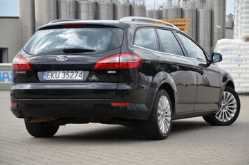 Ford Mondeo IV Kombi 2.0 Duratec Flexifuel 145KM 2009 CZARNE ZAREJESTROWANE 2.0i 145KM SERWIS TITANIUM NAVI CONVERS+ 2xParktronik, zdjęcie 10