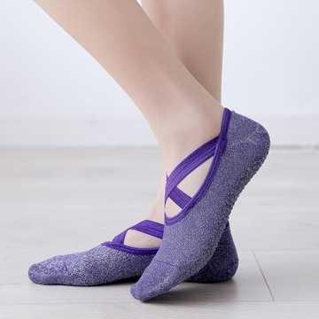 Носки для пилатеса, женская танцевальная обувь