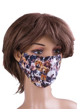 Три -слоя маска маска маска защита от моды