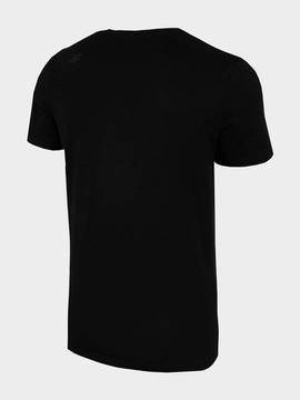 Koszulka T-shirt męski 4F H4L22-TSM019 czarny