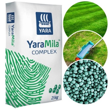 HYDROCOMPLEX YARA MILA COMPLEX NAWÓZ NPK 12-11-18 25KG ORYGINAŁ DO TRAWY