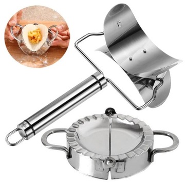 ZESTAW WYKRAWACZ KRAJALNICA + FOREMKA DO PIEROGÓW