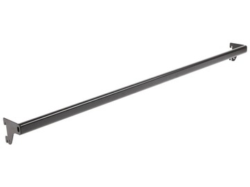 POPRZECZKA NA WIESZAKI 100cm CZARNY UNIVERSAL a1