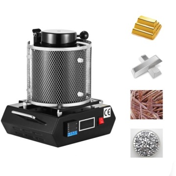 Автоматическая печь для плавки золота, серебра, меди 3кг.