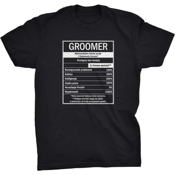 Etykieta GDA Groomer Koszulka Dla Groomera