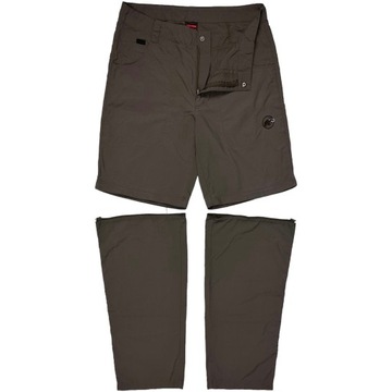 MAMMUT SUNSET ZIP PANTS Spodnie 2w1 Męskie Trekkingowe Odpinane Nogawki 50