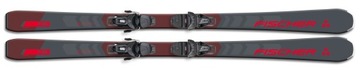 Narty zjazdowe FISCHER RC FIRE SLR PRO + RS 9 GW SLR 155 cm
