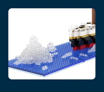 TITANIC klocki konstrukcyjne, titanic model