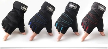 Перчатки для силовых упражнений. Перчатки для подъема полупальцев. Бодибилдинг.