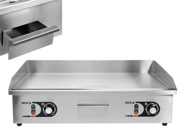 PODWÓJNA PŁYTA GRILLOWA, GRILL ELEKTRYCZNY 73x42cm