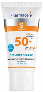 PHARMACERIS S SPF50+ Bezpieczny krem ochronny dla dzieci 50 ml