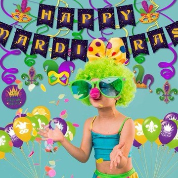 Набор украшений Марди Гра