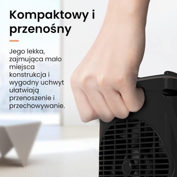 Керамический обогреватель, портативный электрический обогреватель, тепловентилятор 2000 Вт