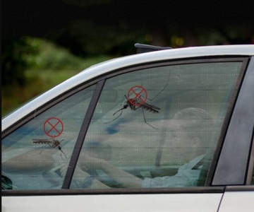 2x СОЛНЦЕЗАЩИТНЫЙ КОЗЫРЕК ДЛЯ АВТОМОБИЛЬНОЙ МОСКВНОЙ СЕТКИ 71