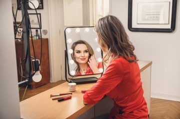 Зеркало для макияжа Humanas HS-HM01 LED Hollywood