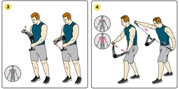 EKSPANDER OPOROWY TRENINGOWY DO ĆWICZEŃ FITNESS RAMION I KLATKI PIERSIOWEJ