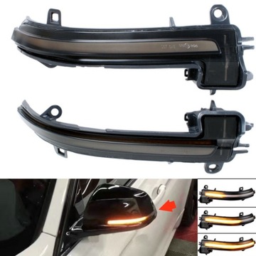 MIGACZE KIERUNKOWKAZY LED DYNAMICZNE PŁYWAJĄCE BMW 4 F32 F33 F36 X1 E84