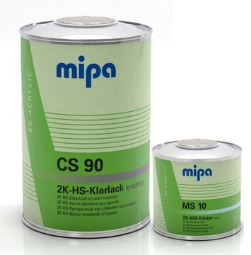 Lakier bezbarwny Mipa HS CS90+MS10 KPL. 1,5L