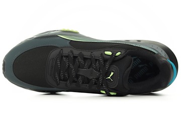 Мужская обувь PUMA WILD RIDER LS 385503 01 черные спортивные кроссовки